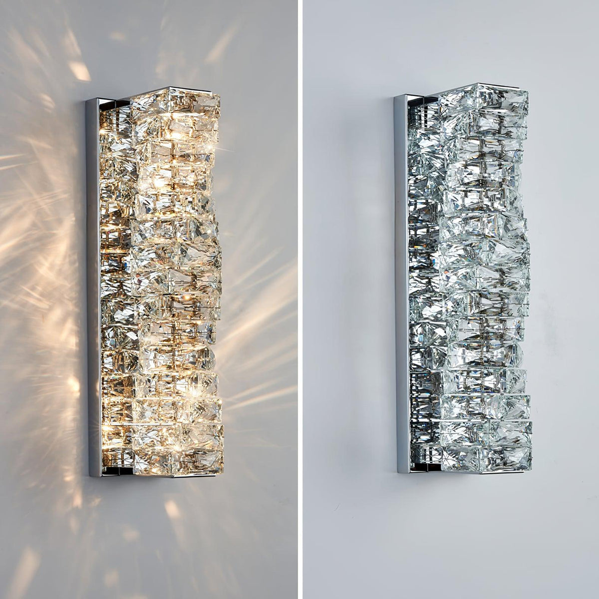 Tevelo Applique Murale Cristal de Luxe Postmoderne-Cielum