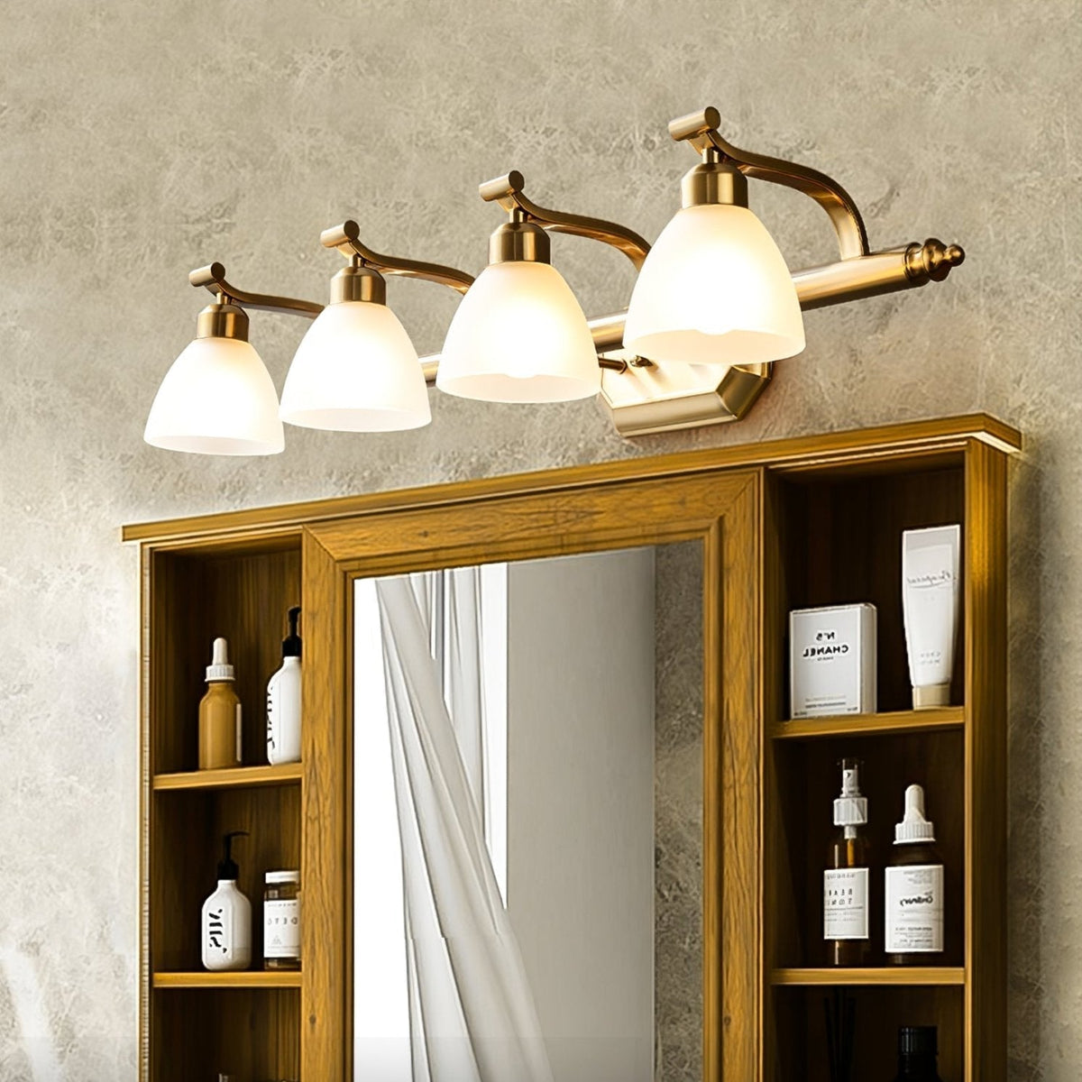 Kevelo Applique Murale en Verre Classique-Cielum