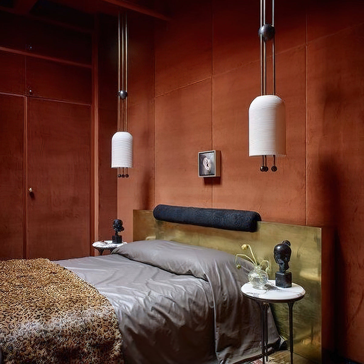 Adrielle Suspension Lantern en Métal et Verre Premium Élégance