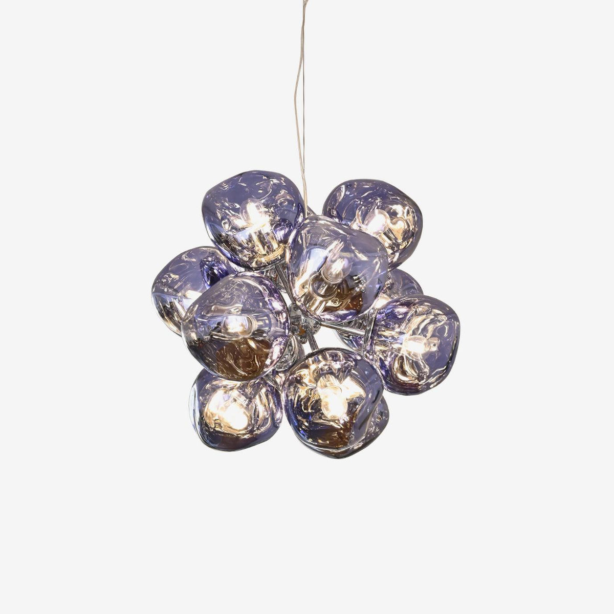 Esola Cluster Glass Pendant Light-Neutral Decor