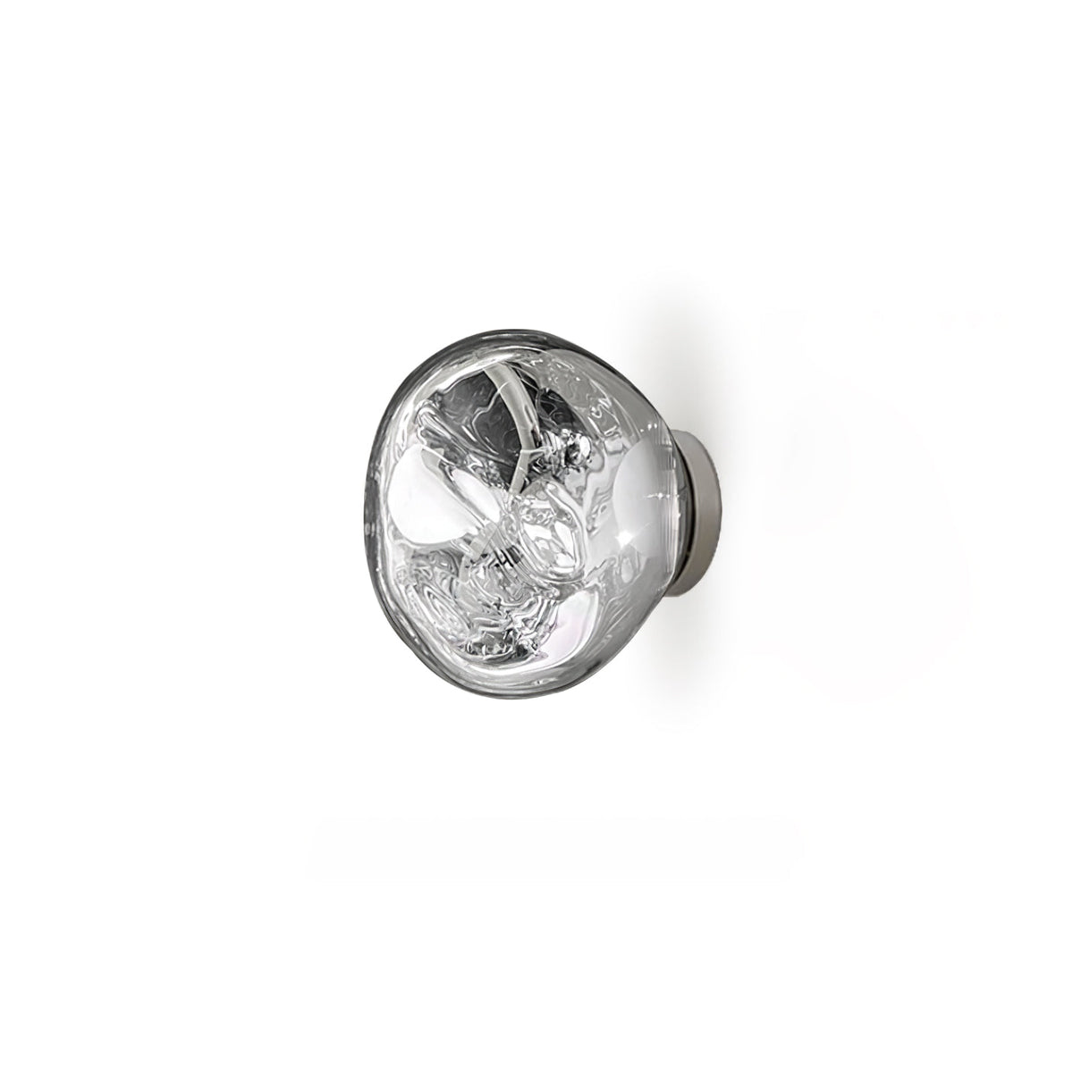 Leni Amber Glass Wall Lamp-Neutral Decor