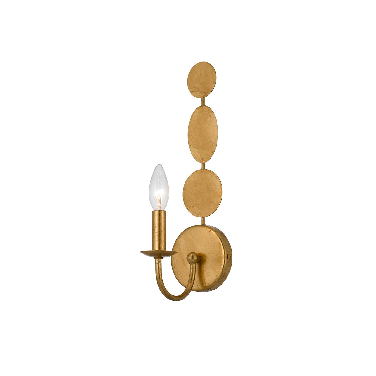Linanne Lampe Murale en Métal Laiton Premium Traditionnel