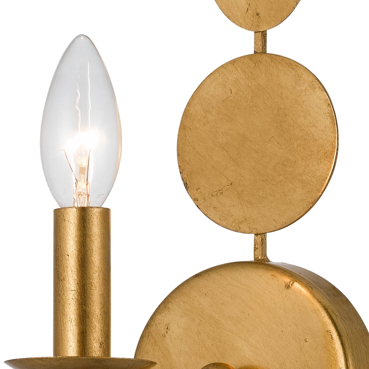 Linanne Lampe Murale en Métal Laiton Premium Traditionnel