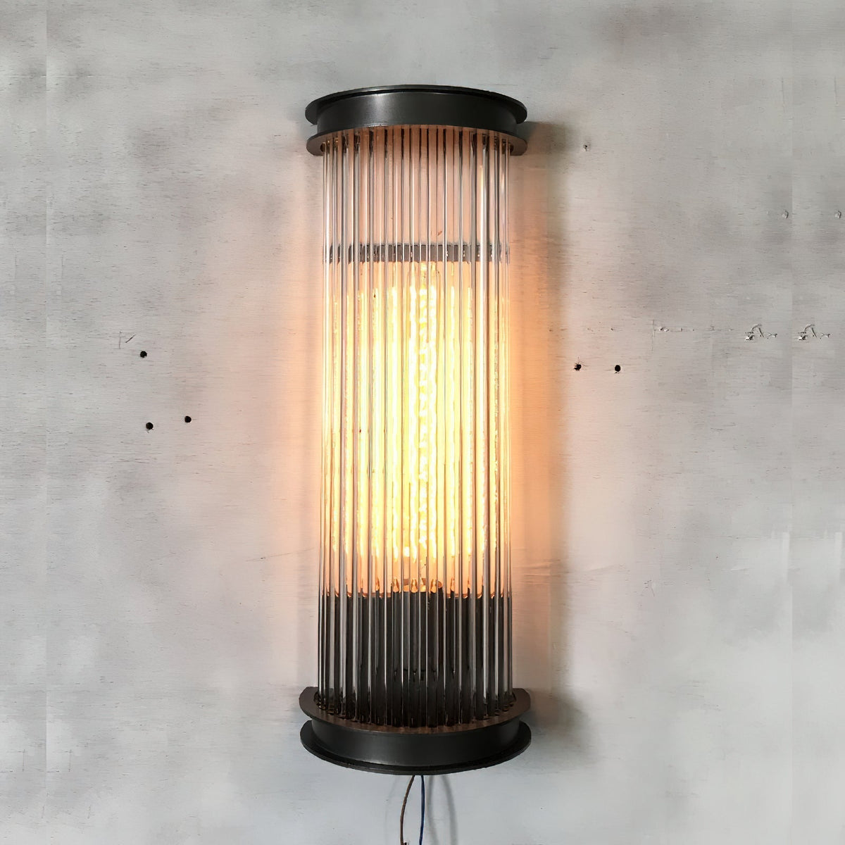 Nariven Murale Métal et Cristal Industrielle Vintage Armarila-Cielum