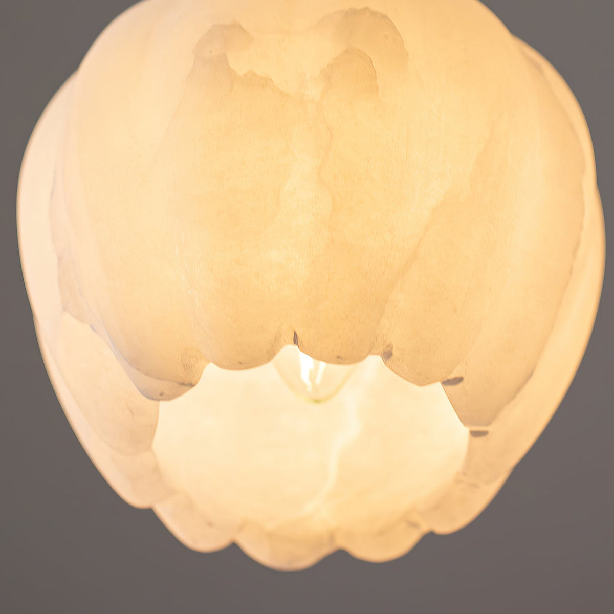 Suspension en Laiton et Albâtre Moderne Minimaliste Olraeos