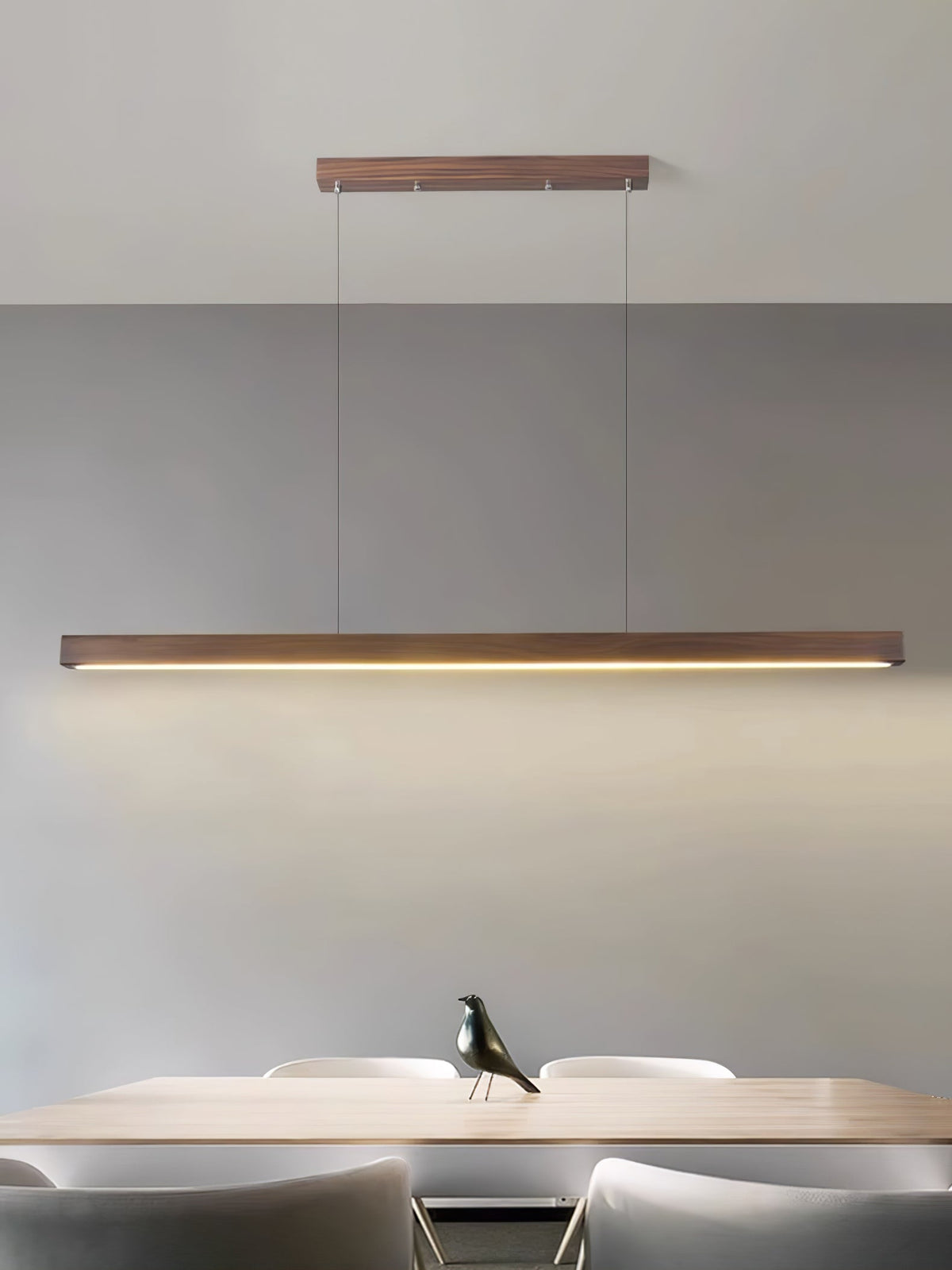Develo Suspension linéaire minimaliste en bois-Cielum