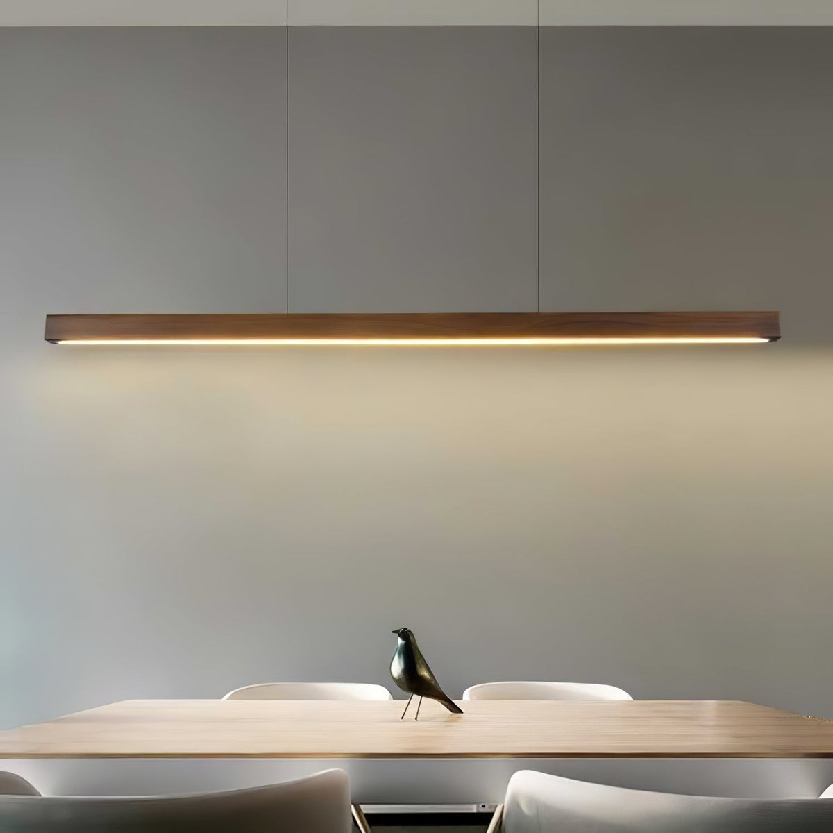 Develo Suspension linéaire minimaliste en bois-Cielum