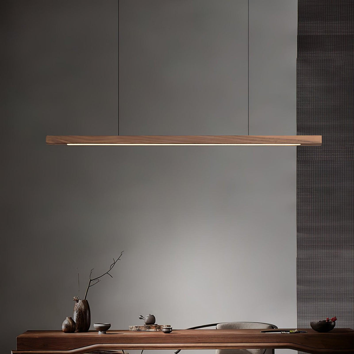 Virevon Suspension Linéaire Design en Bois-Cielum