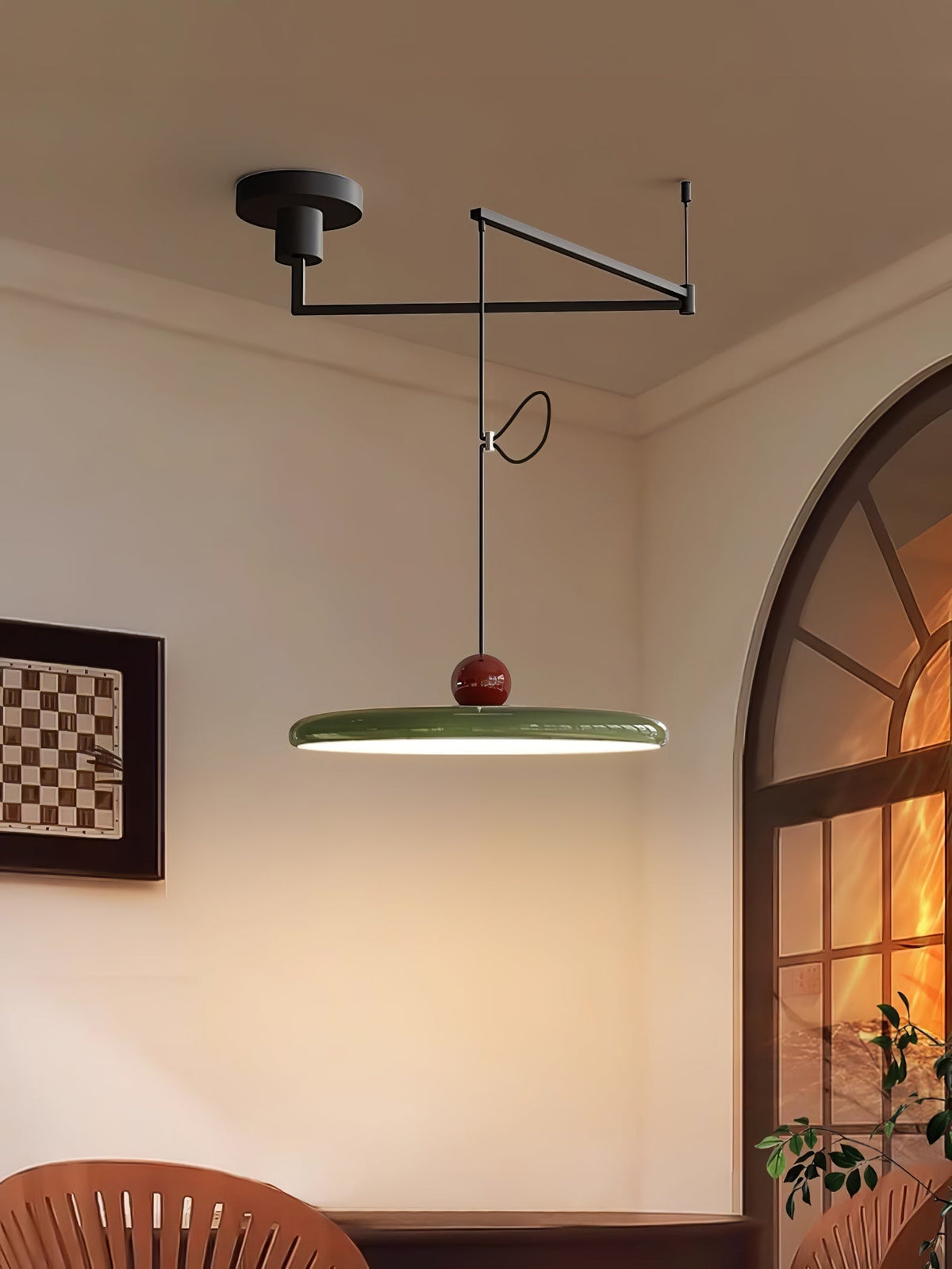 Domino Suspension Moderne en Acrylique-Cielum