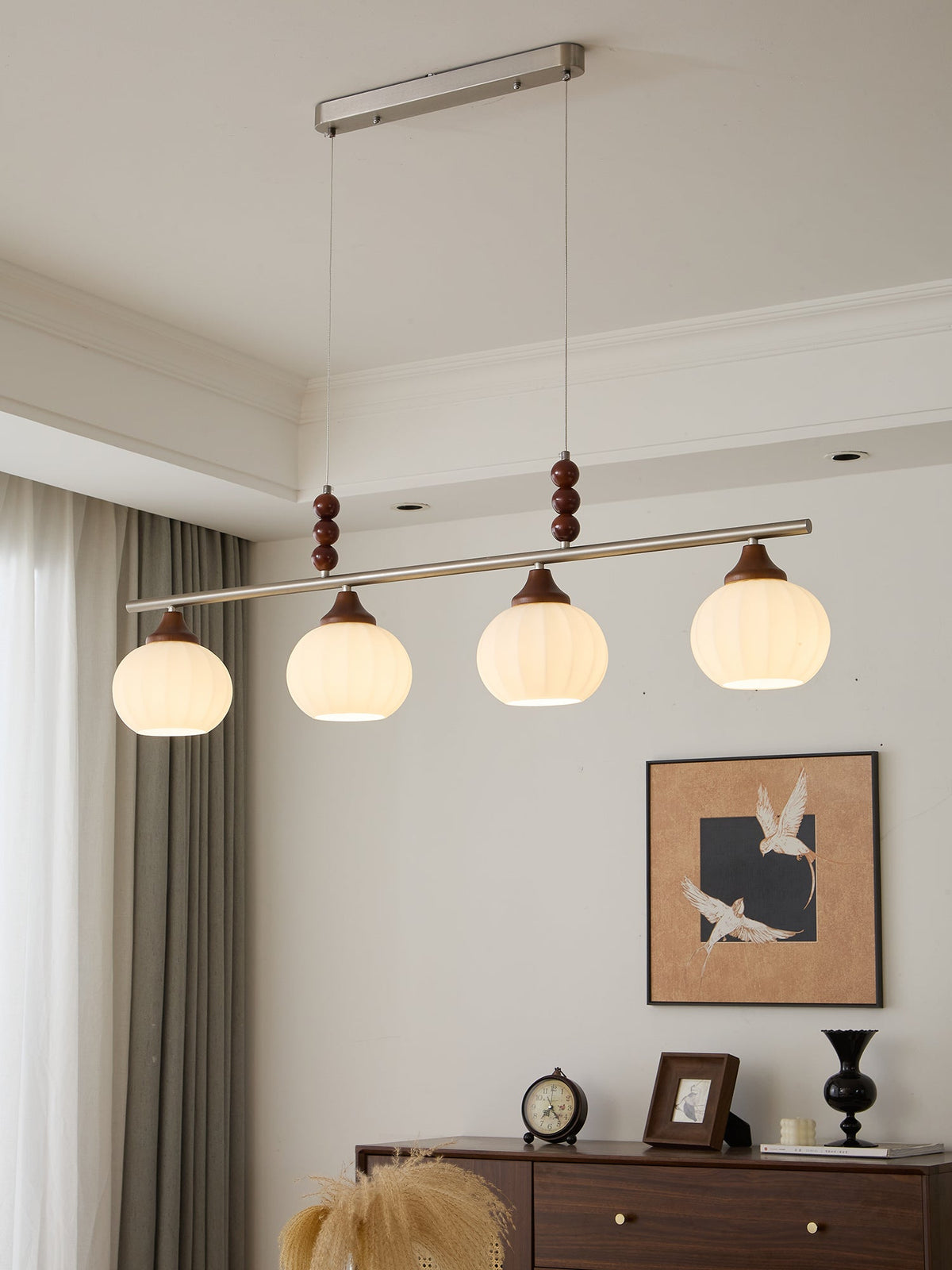 Nyla Suspension en Verre Rétro