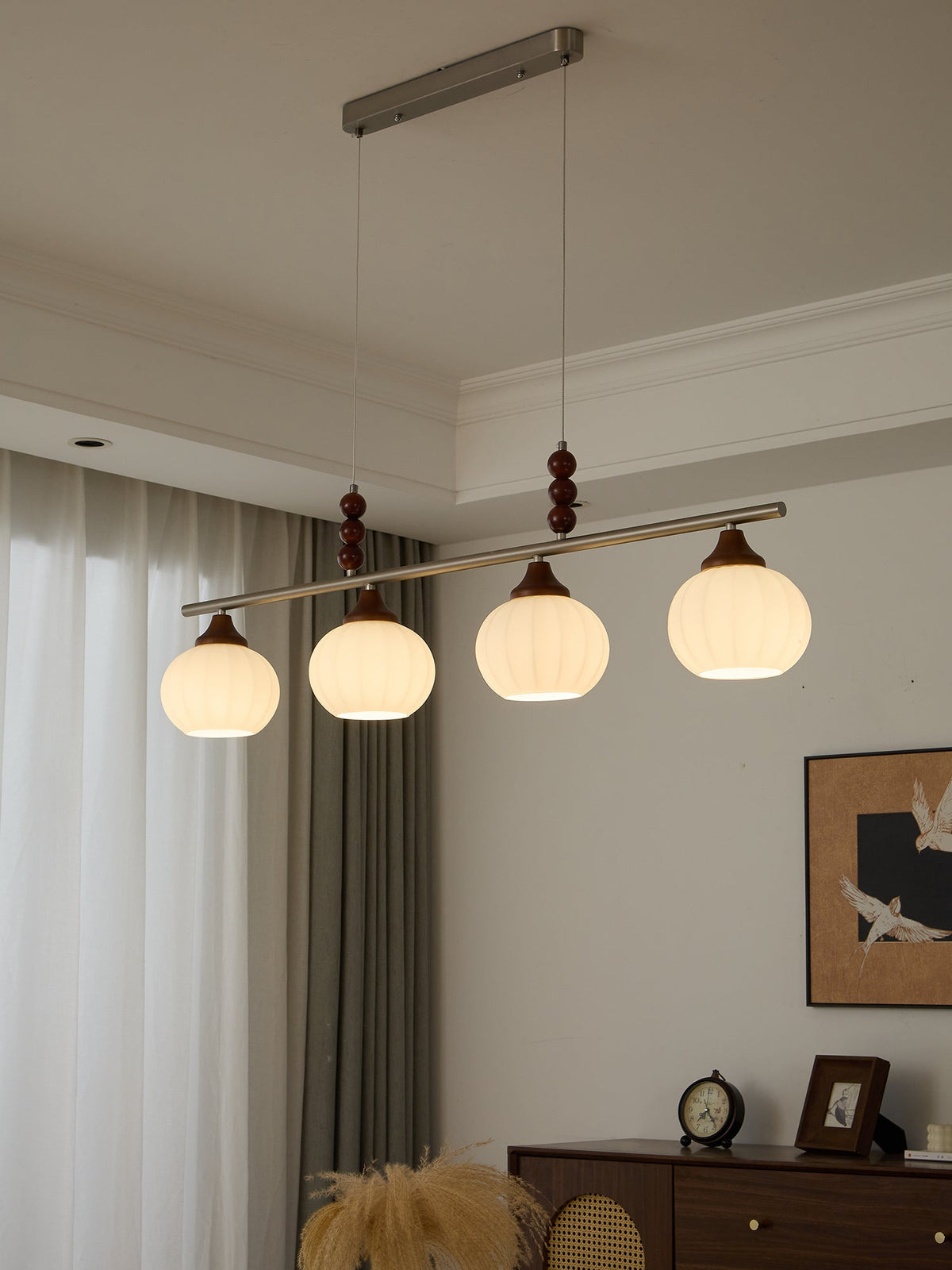 Nyla Suspension en Verre Rétro