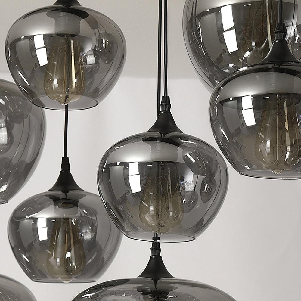 Nerel Suspension en Verre Industrielle Chic-Cielum