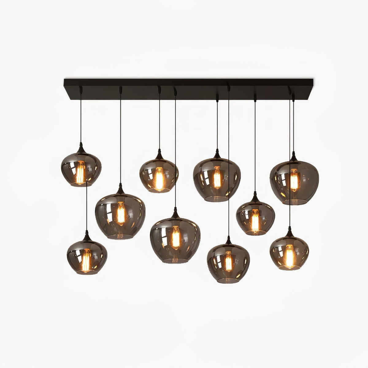 Nerel Suspension en Verre Industrielle Chic-Cielum