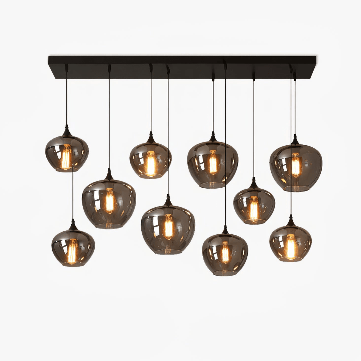 Nerel Suspension en Verre Industrielle Chic-Cielum