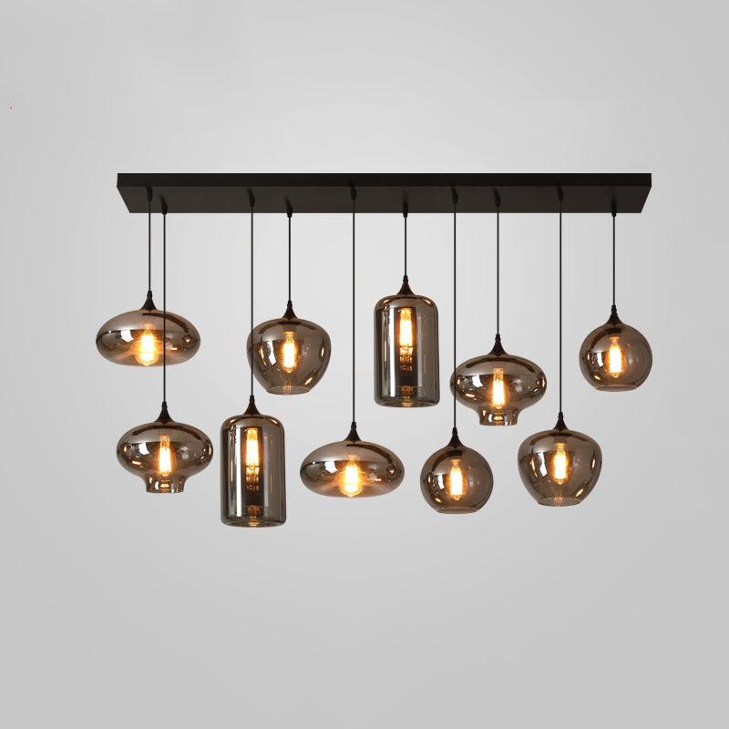 Nerel Suspension en Verre Industrielle Chic-Cielum