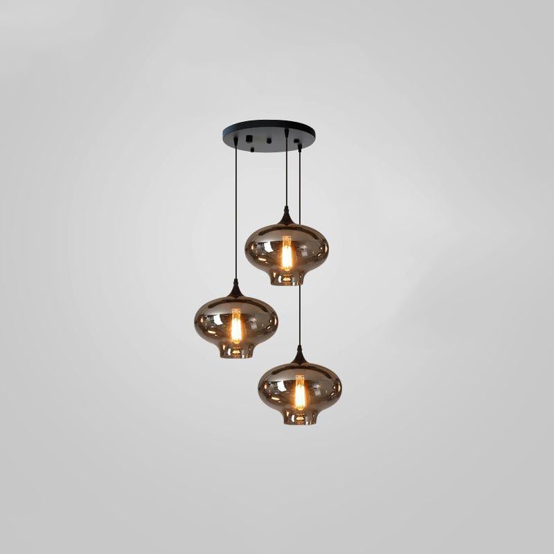 Nerel Suspension en Verre Industrielle Chic-Cielum