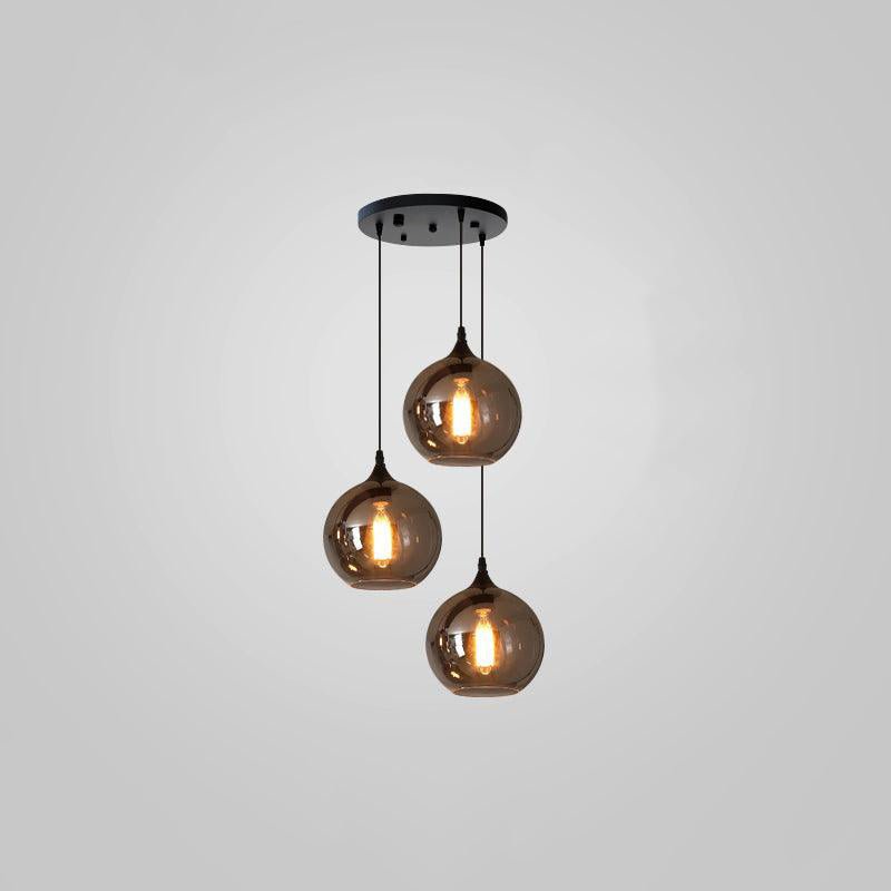 Nerel Suspension en Verre Industrielle Chic-Cielum