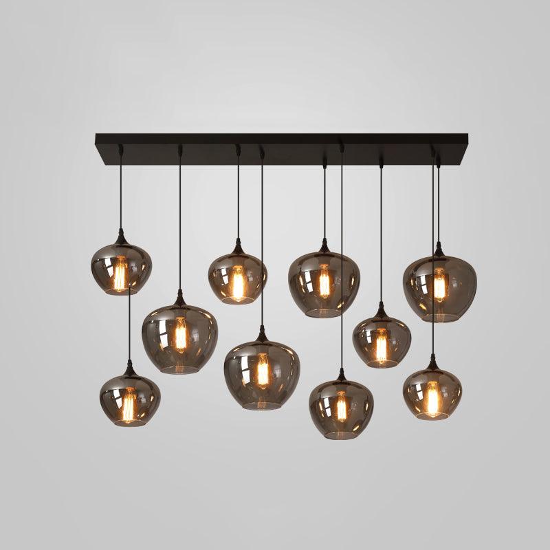 Nerel Suspension en Verre Industrielle Chic-Cielum