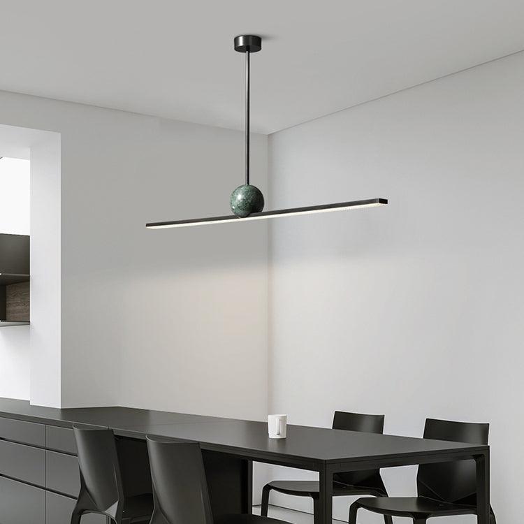 Sevelo Suspension Linéaire Minimaliste en Marbre-Cielum