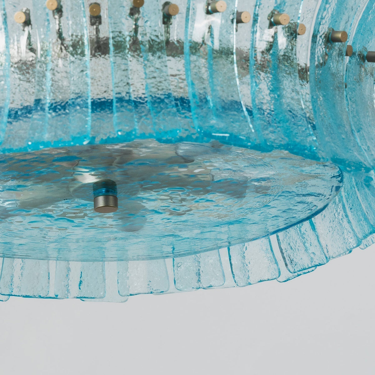 The Marin Chandelier in a beach house style living room.