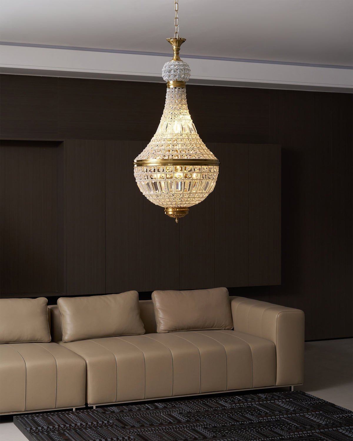 Auristella Crystal Chandelier-Neutral Decor