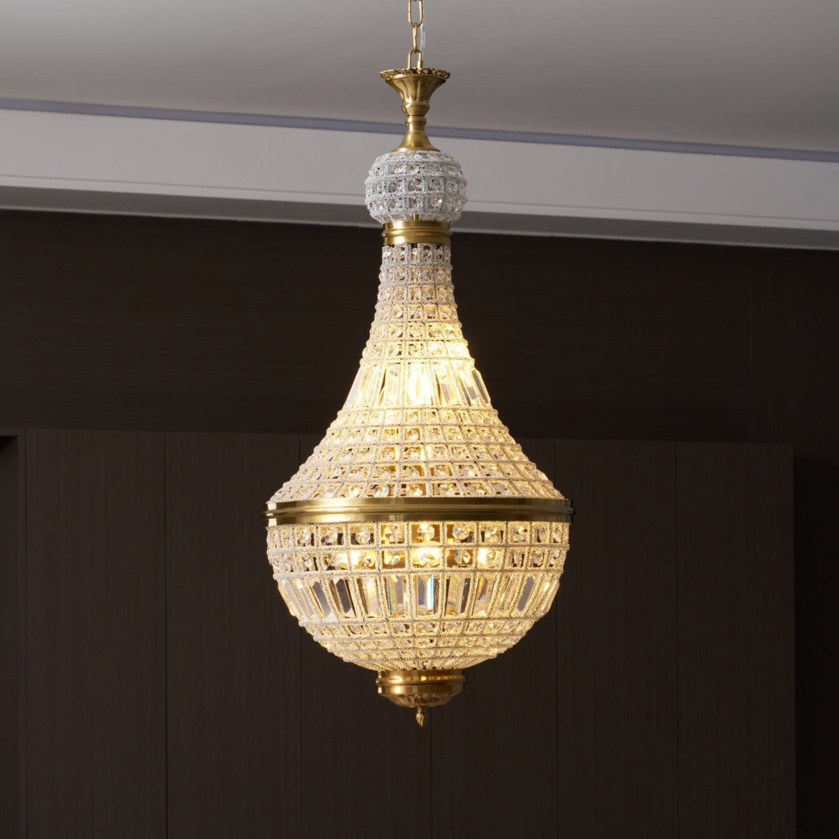 Auristella Crystal Chandelier-Neutral Decor