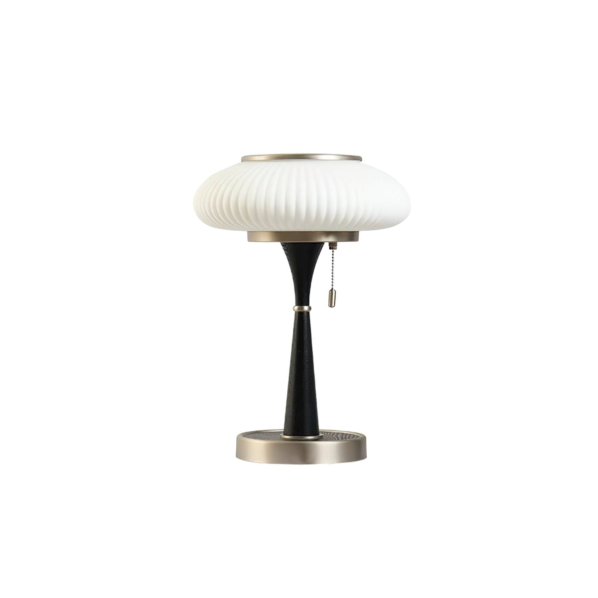 Vevelo Lampe de Table en Bois Vintage