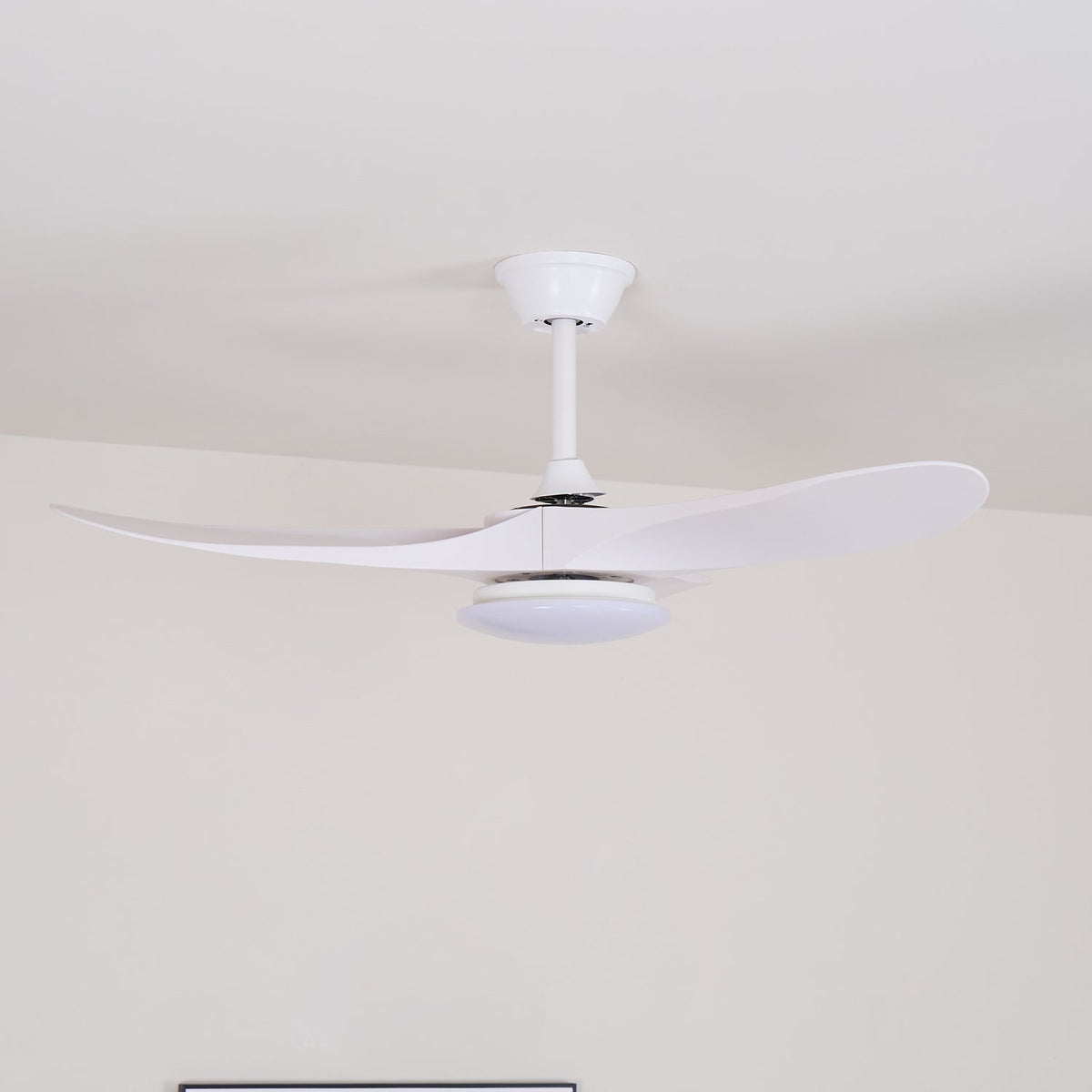 Plafonnier ventilateur moderne en bois Velix