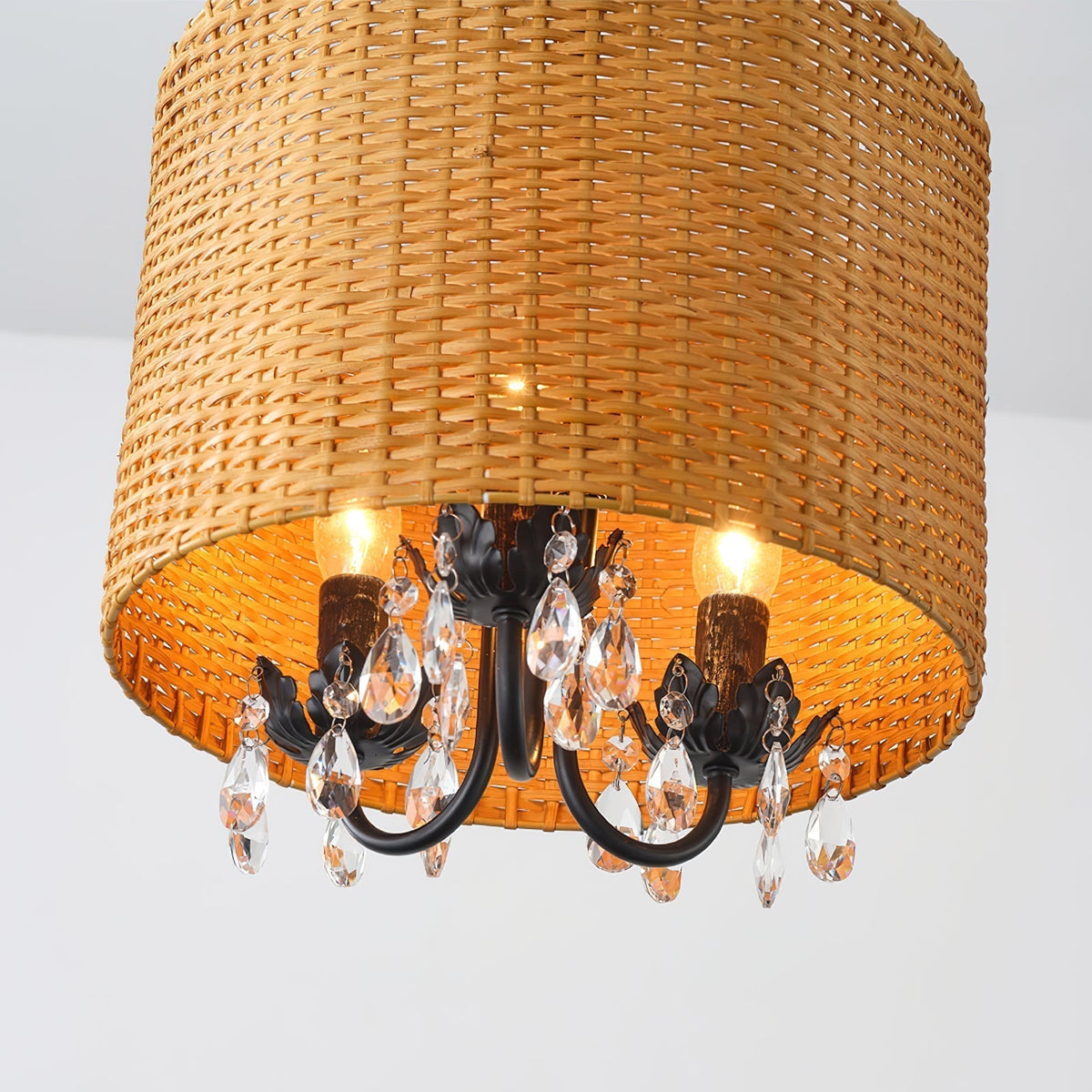 Avnoren Suspension Cristal Naturel Vintage