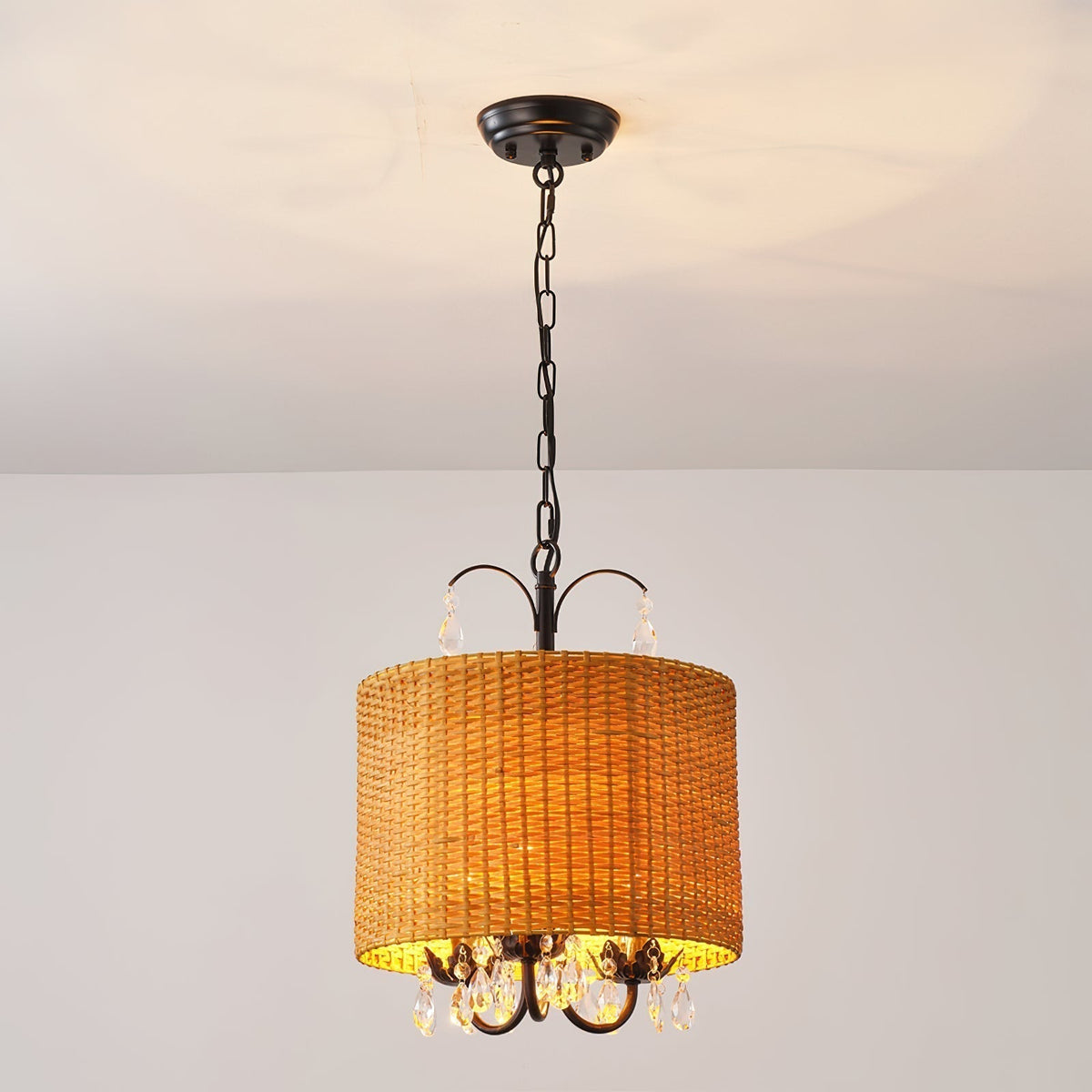 Avnoren Suspension Cristal Naturel Vintage