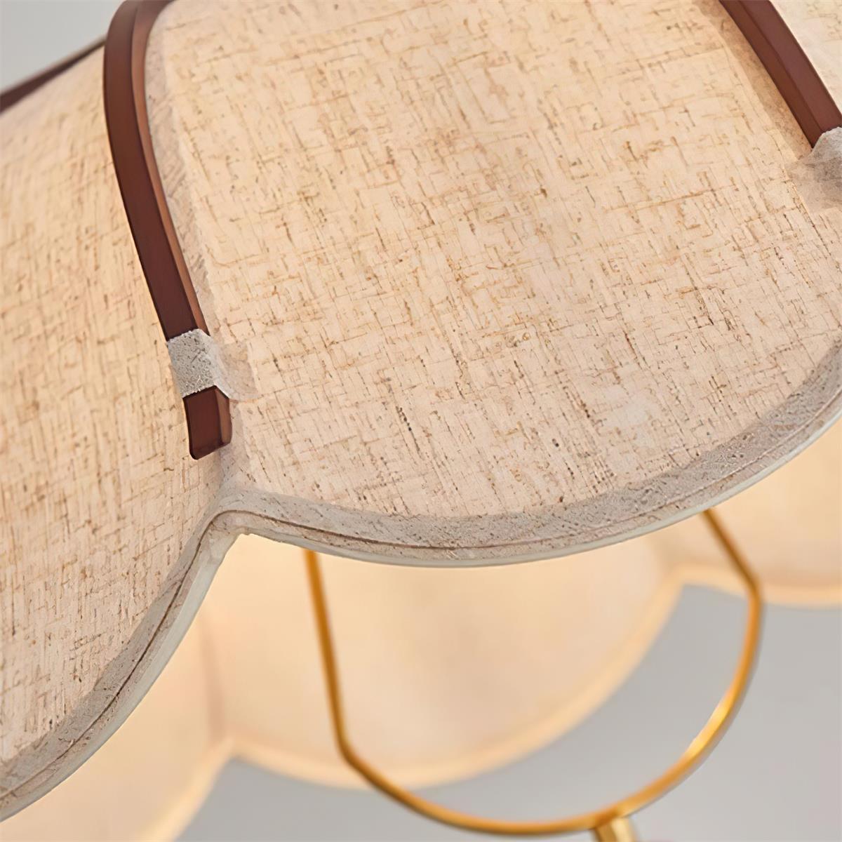 Feyno Vintage Fabric Pendant Light-Neutral Decor