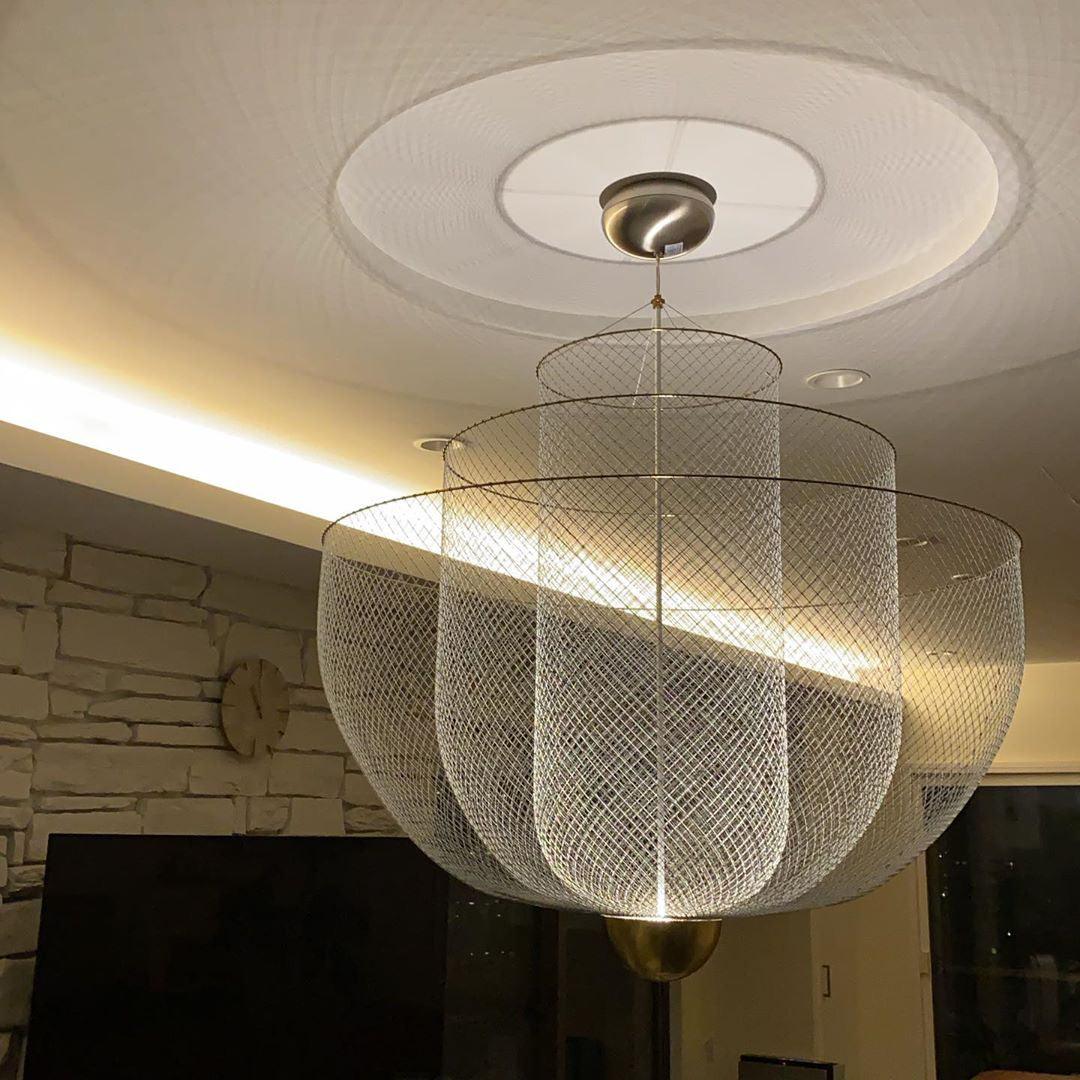 Sostel Lustre Meshmatics Suspendu Radieux-Cielum