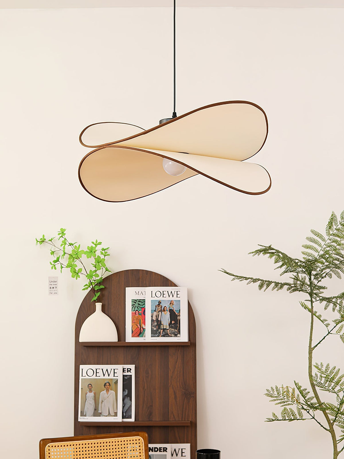 Cicaros Suspension Métal Tissu Art Créatif