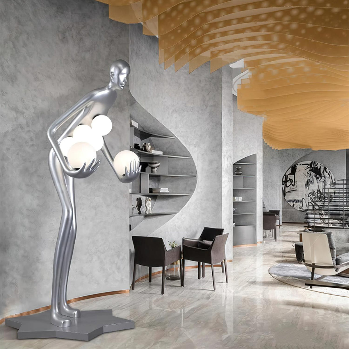 Foam Lampadaire