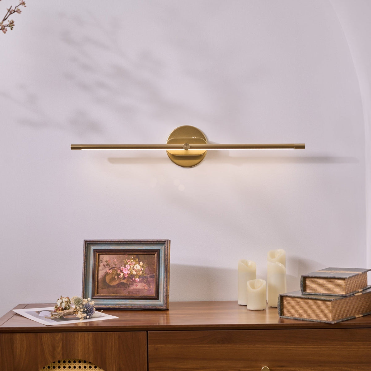 Valem Applique Murale Linéaire Minimaliste Rechargeable-Cielum
