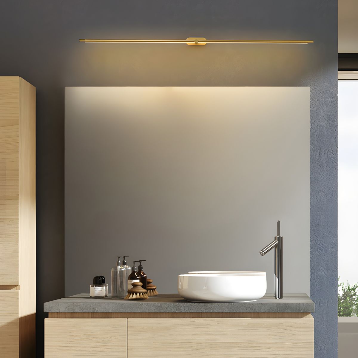 Valem Applique Murale Linéaire Minimaliste Rechargeable-Cielum