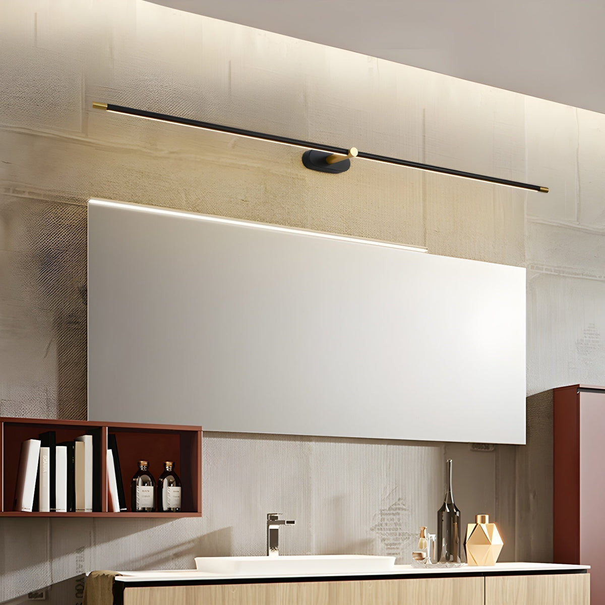 Valem Applique Murale Linéaire Minimaliste Rechargeable-Cielum