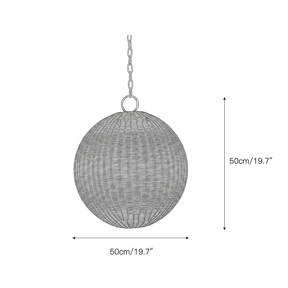 Ravisaya Suspension en Rotin Ronde