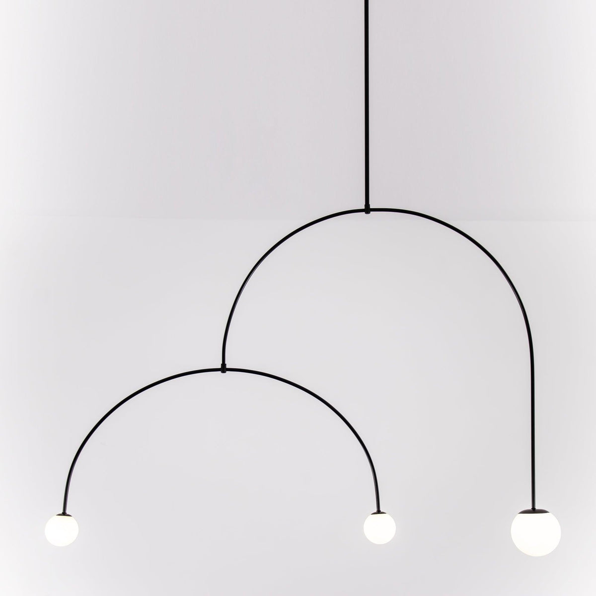 Erixy Lustre Mobile Noir Minimaliste-Cielum
