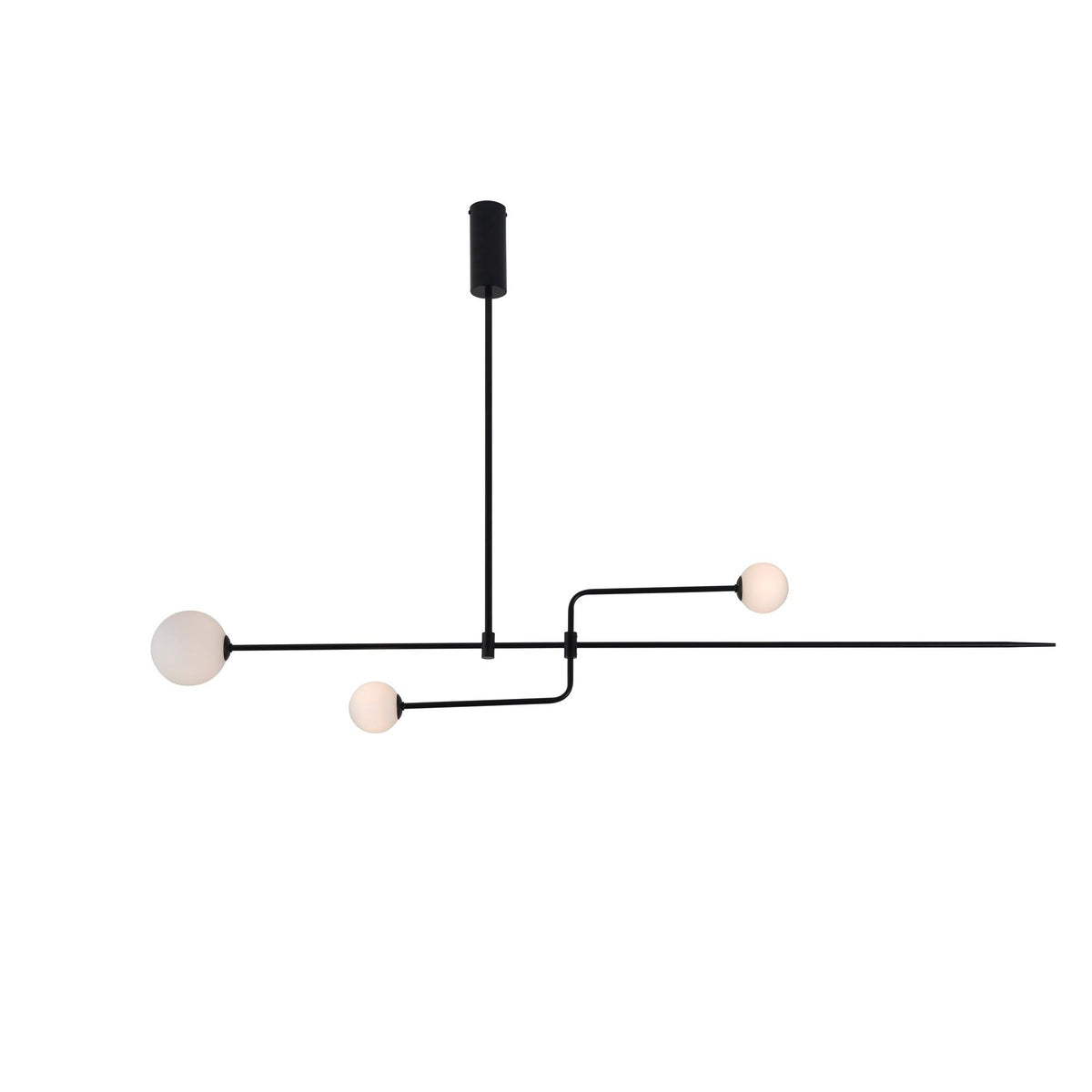 Erixy Lustre Mobile Noir Minimaliste-Cielum