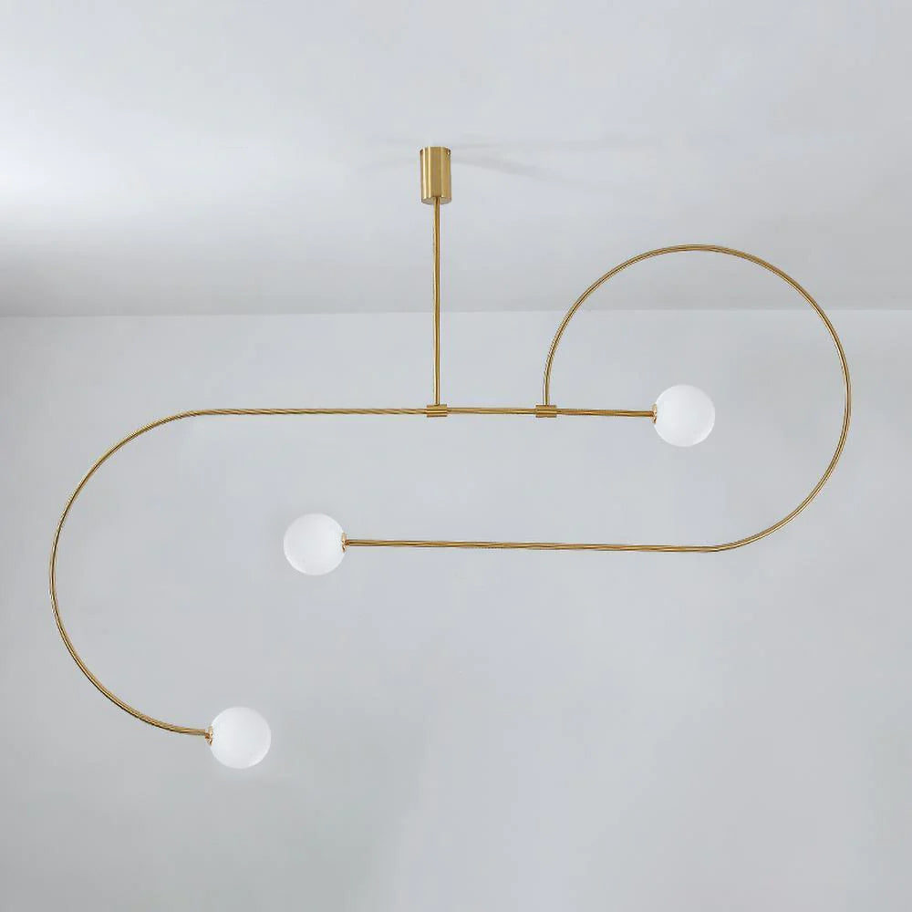 Erixy Lustre Mobile Noir Minimaliste-Cielum