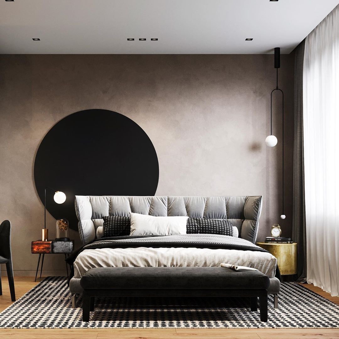 Erixy Lustre Mobile Noir Minimaliste-Cielum