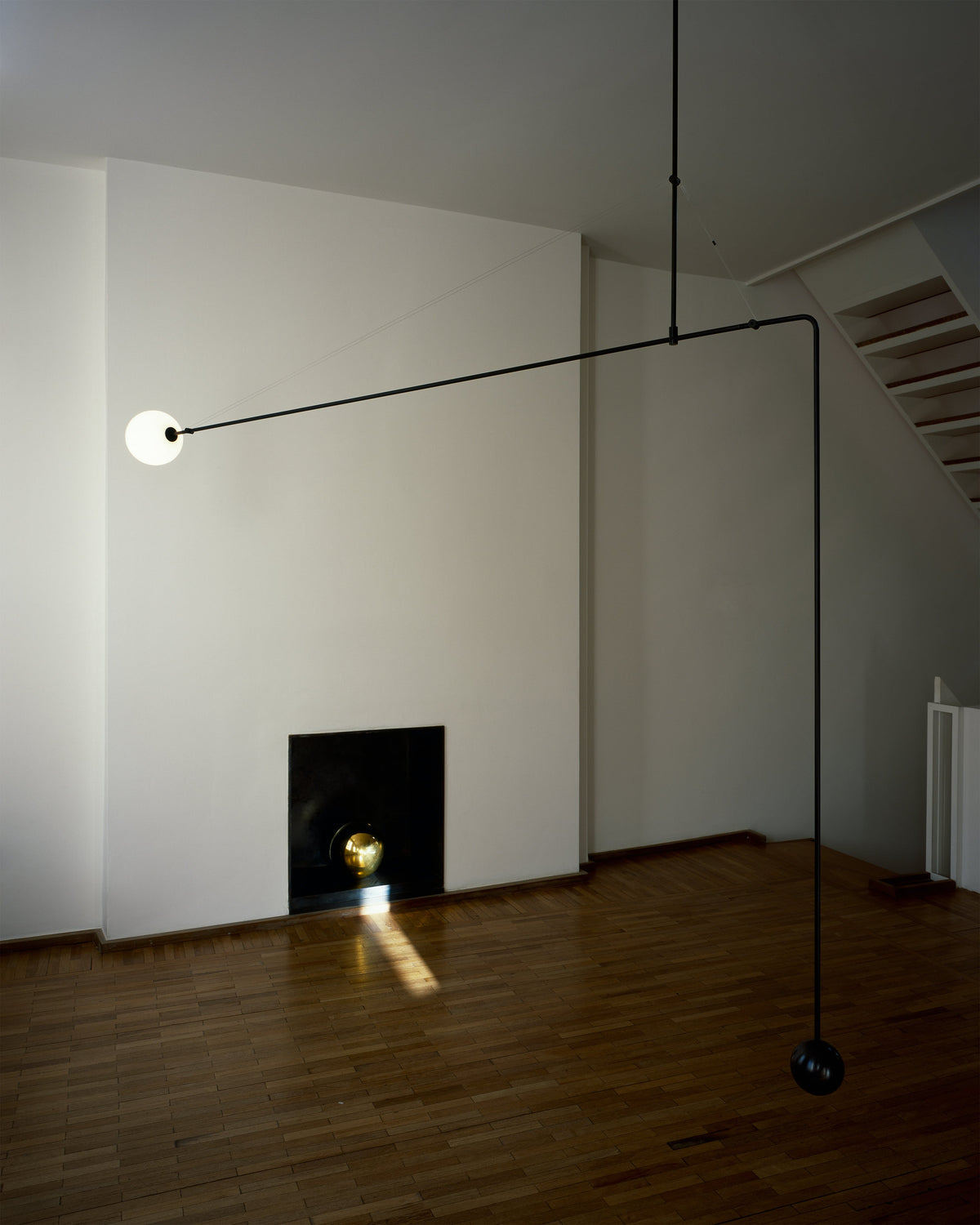 Erixy Lustre Mobile Noir Minimaliste-Cielum