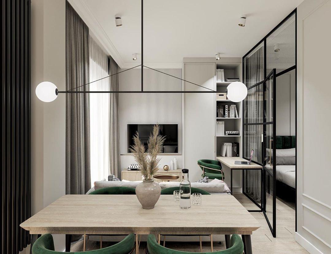 Erixy Lustre Mobile Noir Minimaliste-Cielum