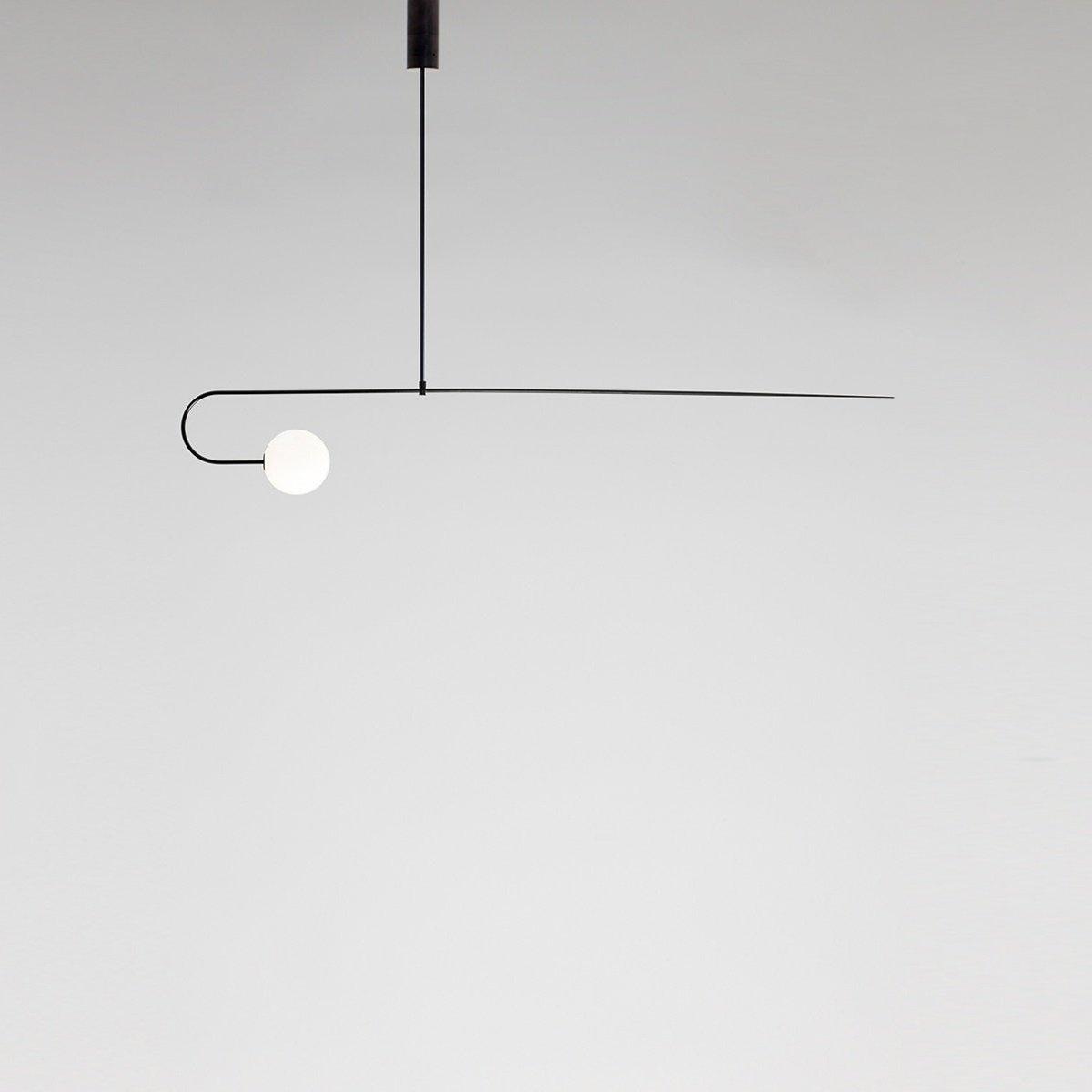 Erixy Lustre Mobile Noir Minimaliste-Cielum