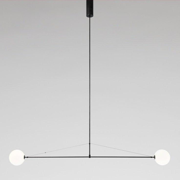 Erixy Lustre Mobile Noir Minimaliste-Cielum