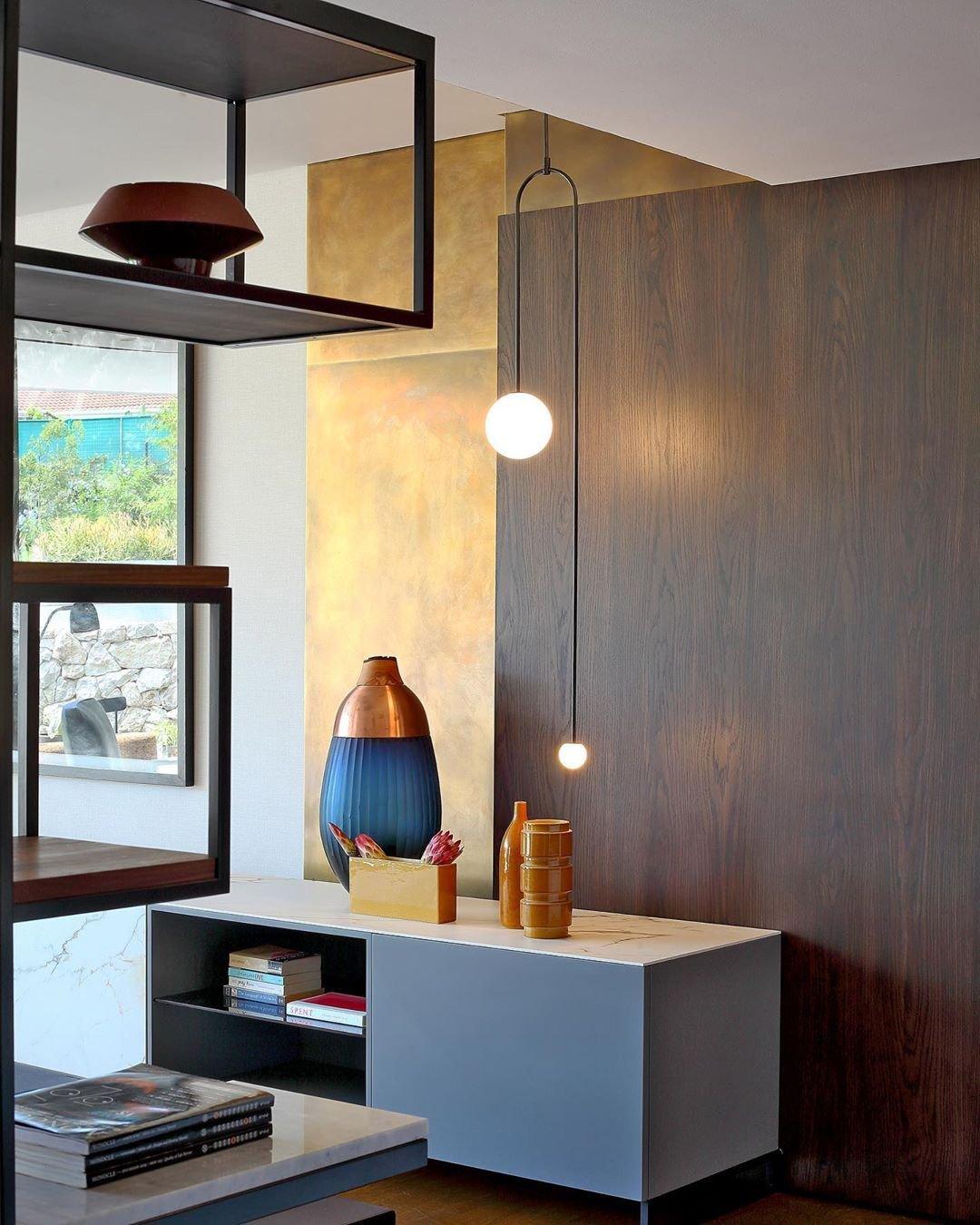 Erixy Lustre Mobile Noir Minimaliste-Cielum