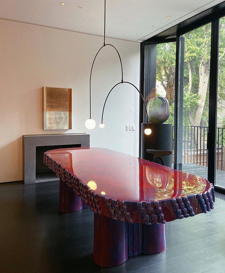 Erixy Lustre Mobile Noir Minimaliste-Cielum