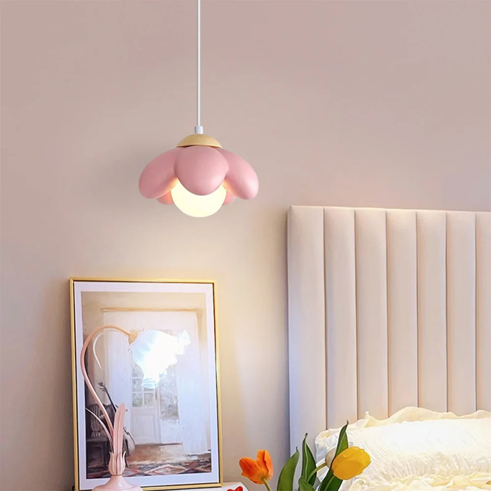 Valentina Moderne Minimaliste Fleurs LED Suspension Chambre à Coucher