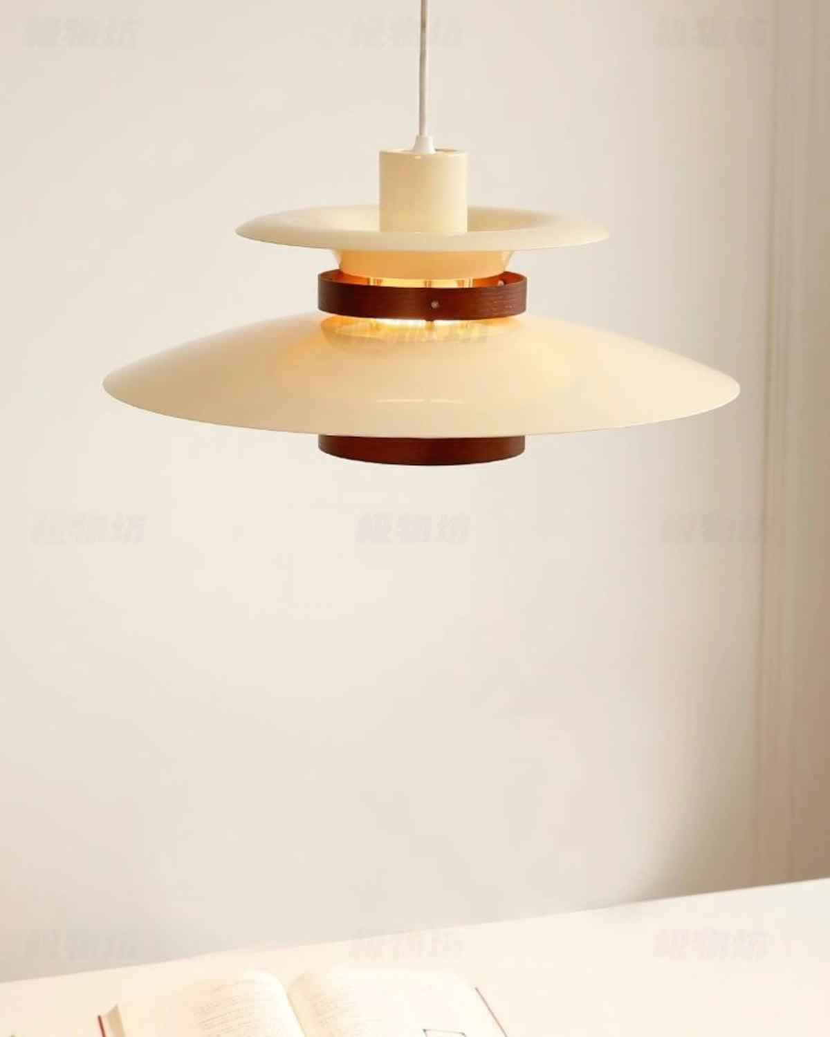 Vazen Suspension Bois Acier-Cielum